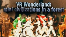 VR仙境（VR Wonderland: mini civilizations in a forest）